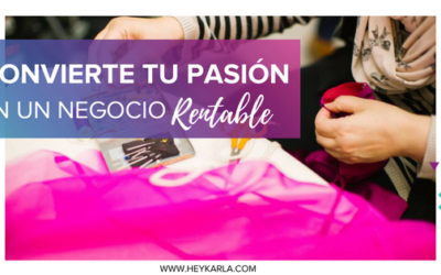 CÓMO CONVERTIR TU PASIÓN EN UN NEGOCIO HANDMADE RENTABLE
