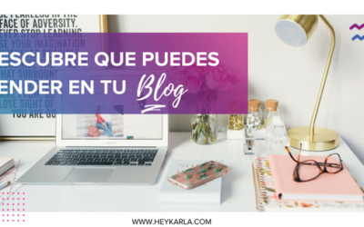 CÓMO DESCUBRIR QUE VENDER EN TU BLOG
