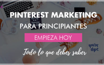 PINTEREST MARKETING PARA PRINCIPIANTES