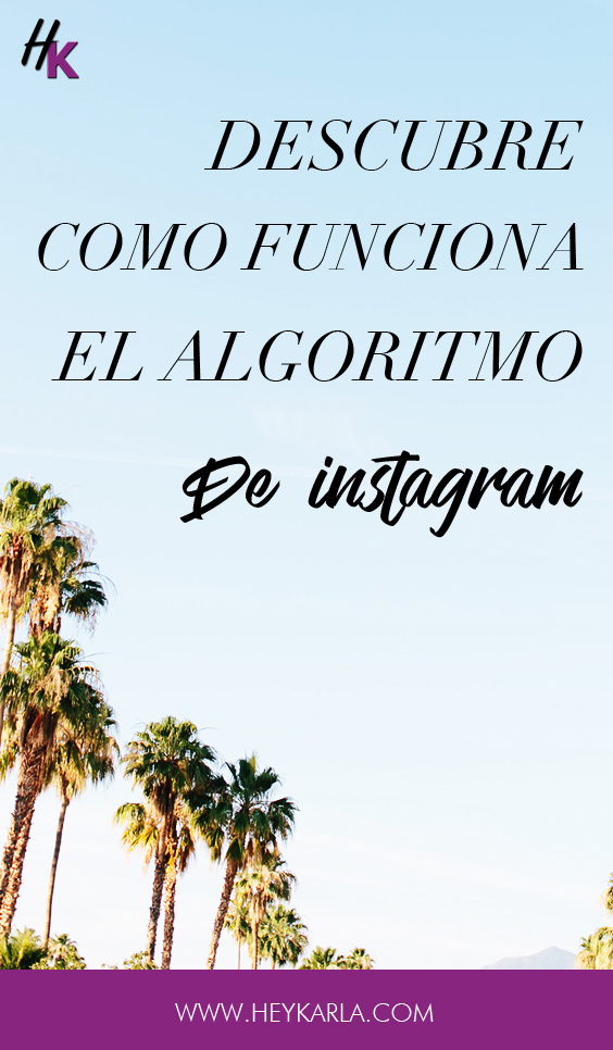 Como funciona el algoritmo de instagram 