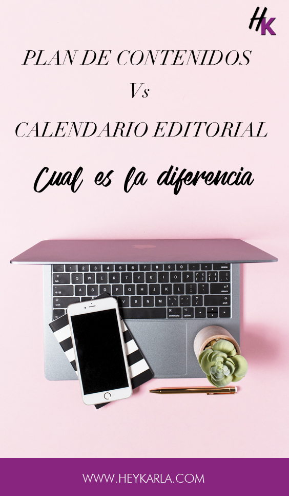 diferencia entre plan de contenidos y calendario editorial 