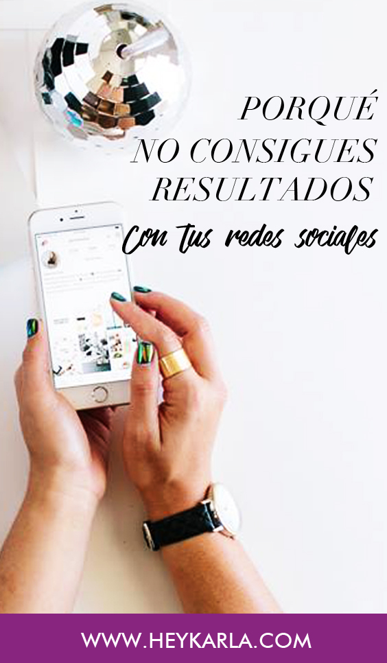 Porqué no consigues resultados con tus redes sociales