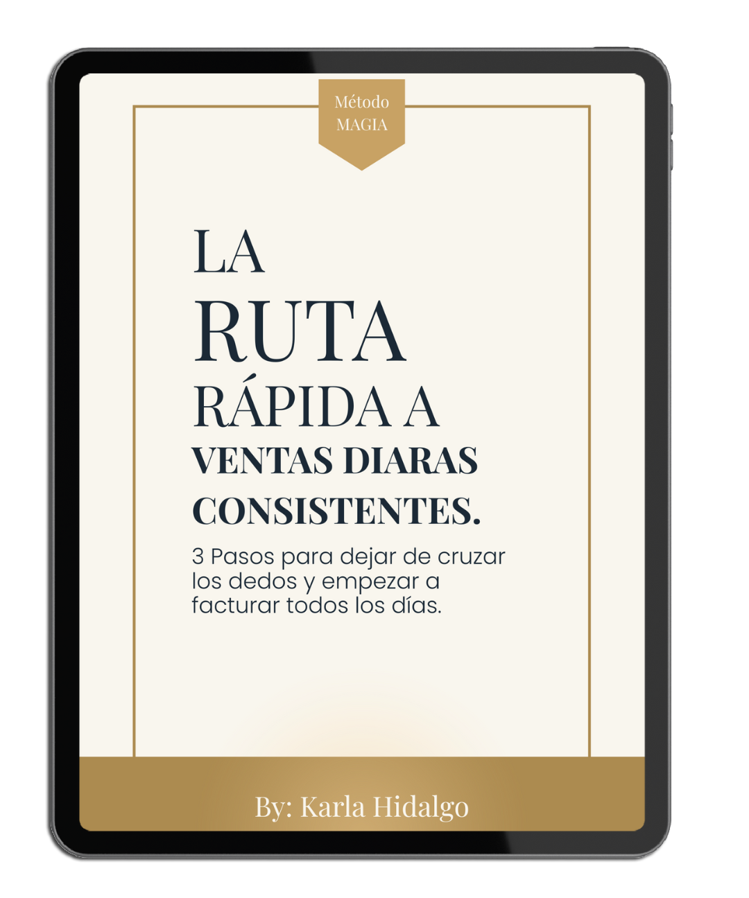 la ruta de ventas diarias
